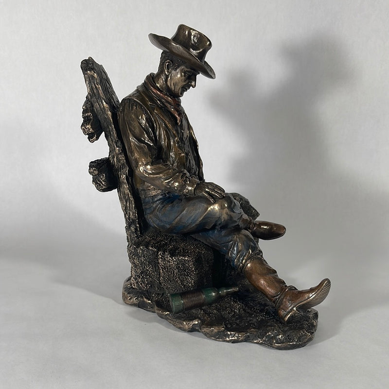 Cowboy and Best Friend Statue