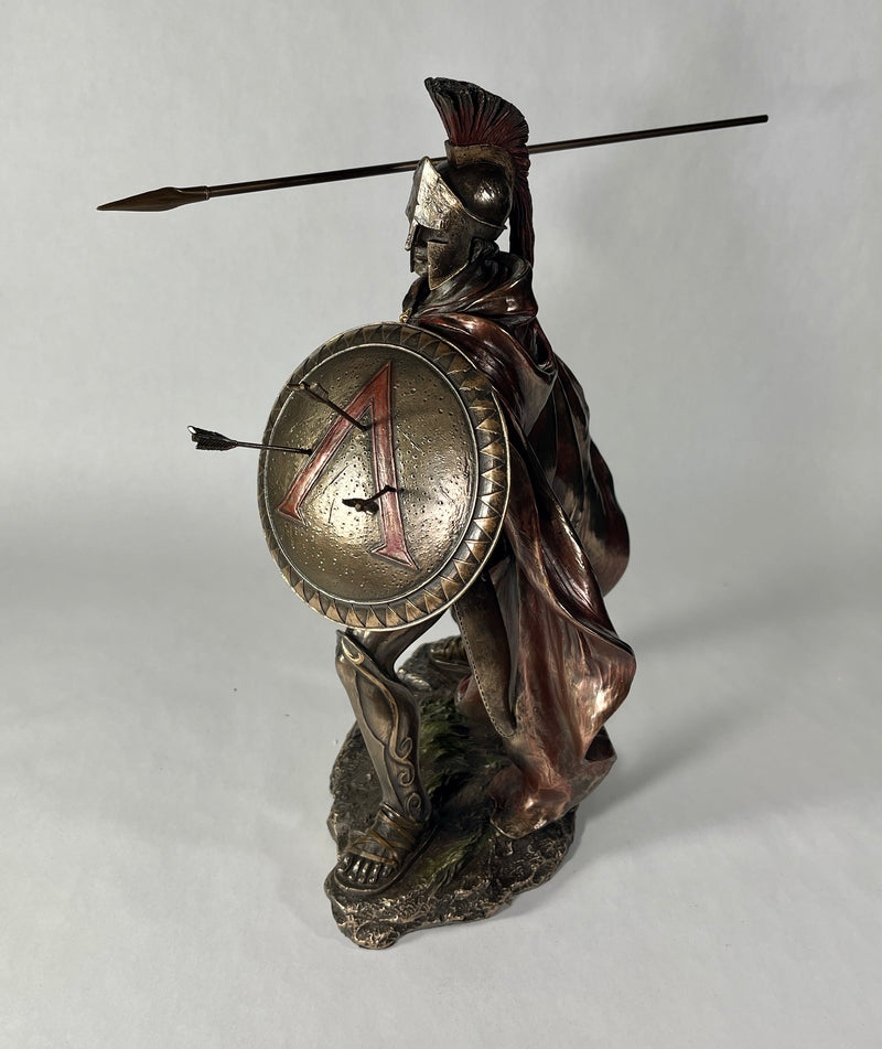 Leonidas With Spear And Shield Sculpture