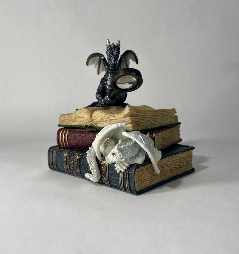 Miniature Scholars Dragon Trinket Box