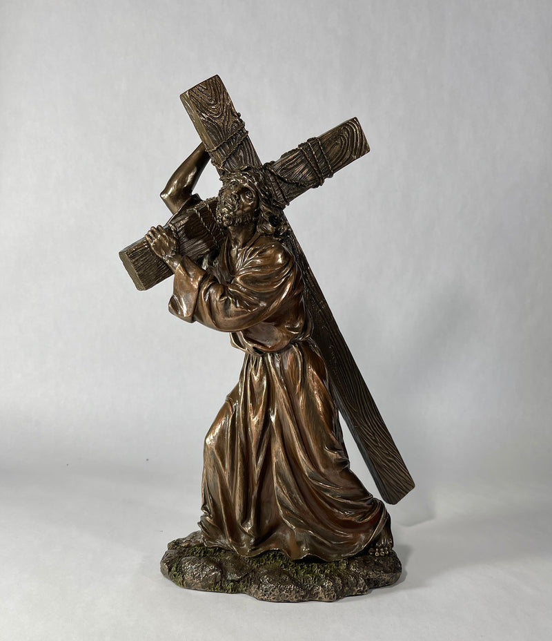 Jesus On The Way To Calvary Statue
