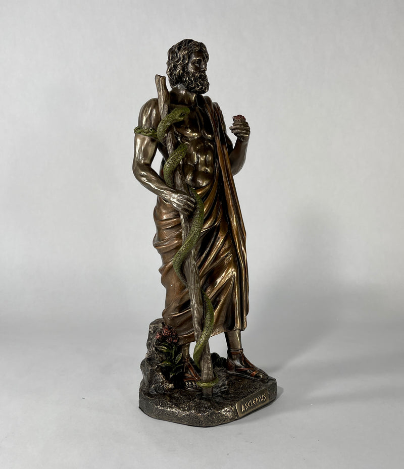 Asclepius Statue- Greek God Of Medicine