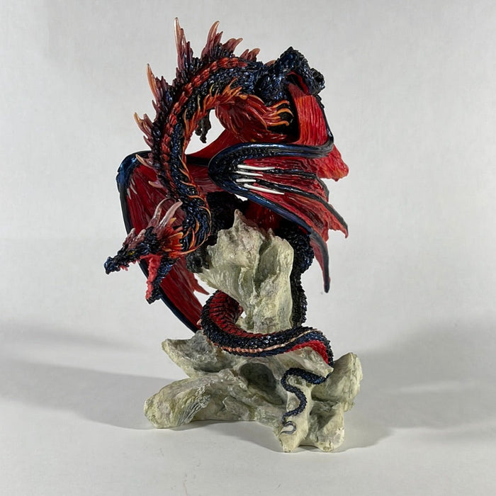 Bloodfire Dragon Statue