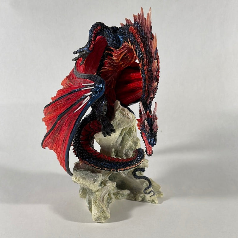 Bloodfire Dragon Statue
