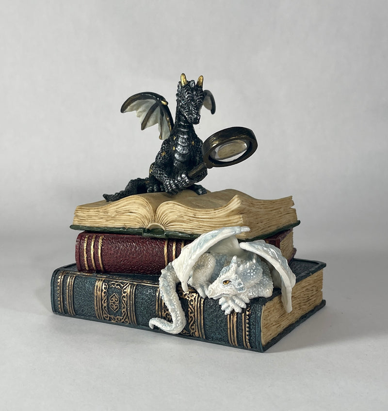 Miniature Scholars Dragon Trinket Box