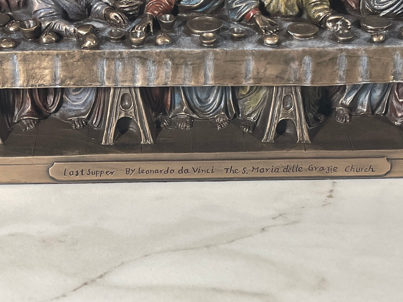 Last Supper Sculpture, Leonardo da Vinci