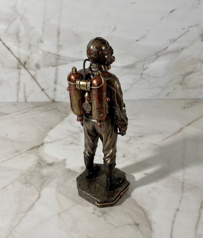 Steampunk Aeronaut Statue