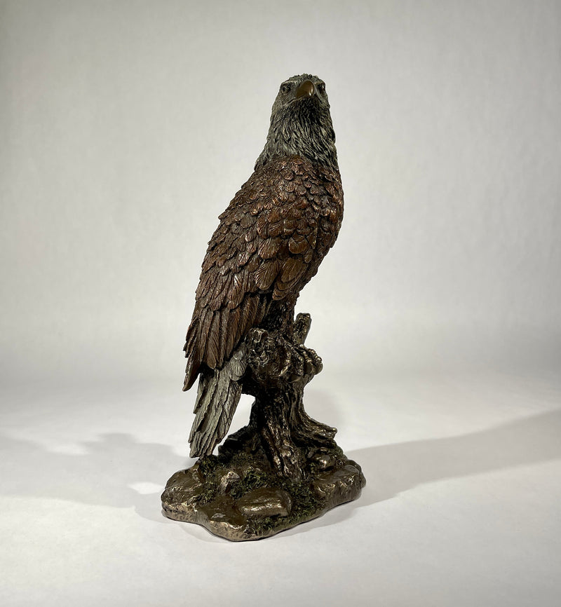 Bald Eagle On Branch Statue