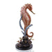 Imperial Sea Horse with Coral Statue by San Pacific International/SPI Home