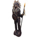 Indian Chief with Shield and Spear Bronze Sculpture