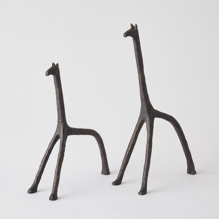 Iron Giraffe Sculpture 2