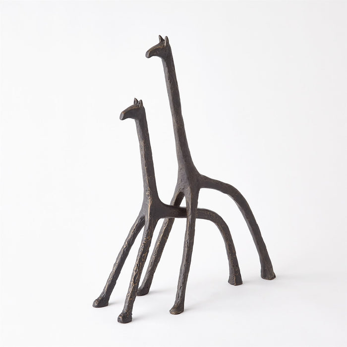 Iron Giraffe Sculpture 3