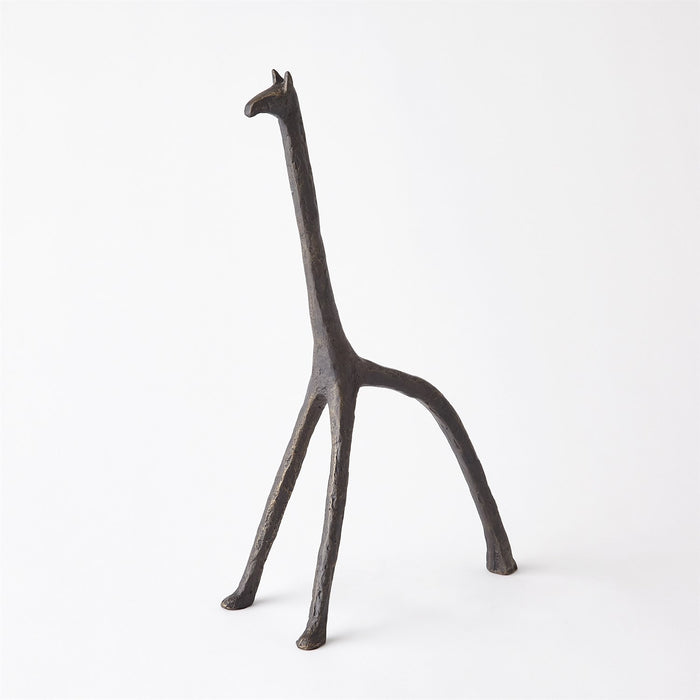 Iron Giraffe Sculpture 4