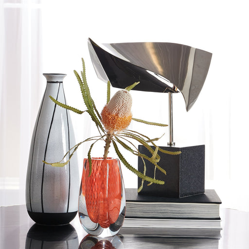 Italian Art Glass Bubble Vase 3
