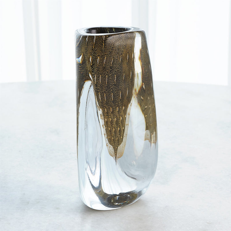 Italian Art Glass Bubble Vase 4