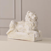 Italian Ceramic Lion Sculpture