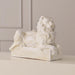 Italian Ceramic Lion Sculpture