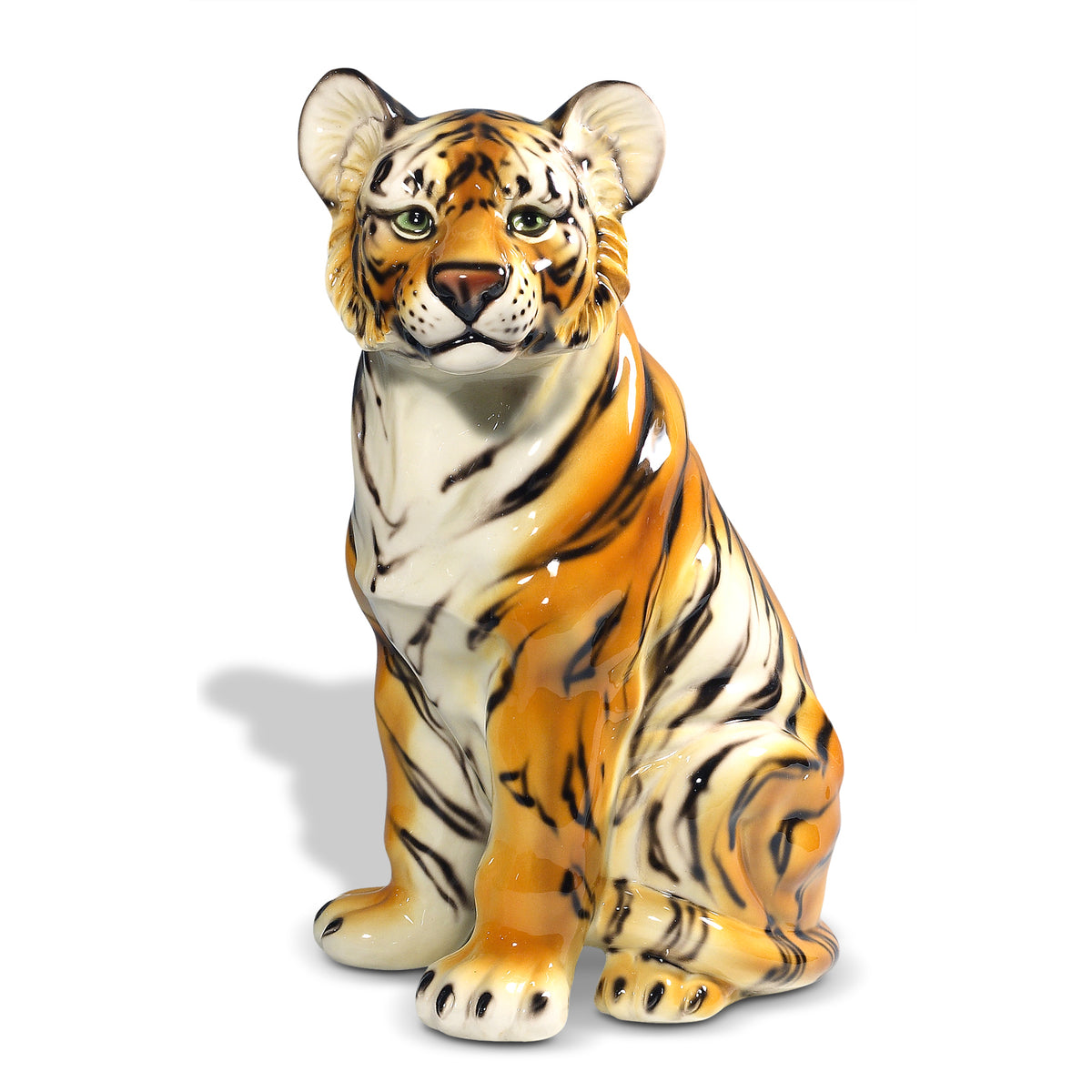 Full Size Life Like Bengal Tiger Statue — AllSculptures