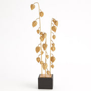 Japanese Lanterns Sculptures Gold 3