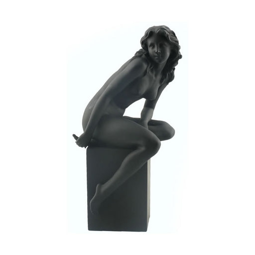 Jasmine- Female Nude Statue, Black