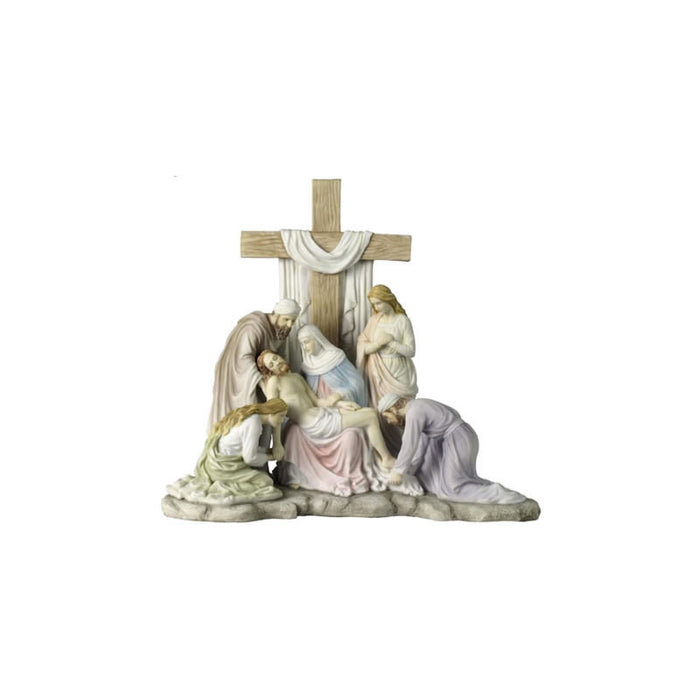 Jesus Removed From The Cross In Calvary Sculpture