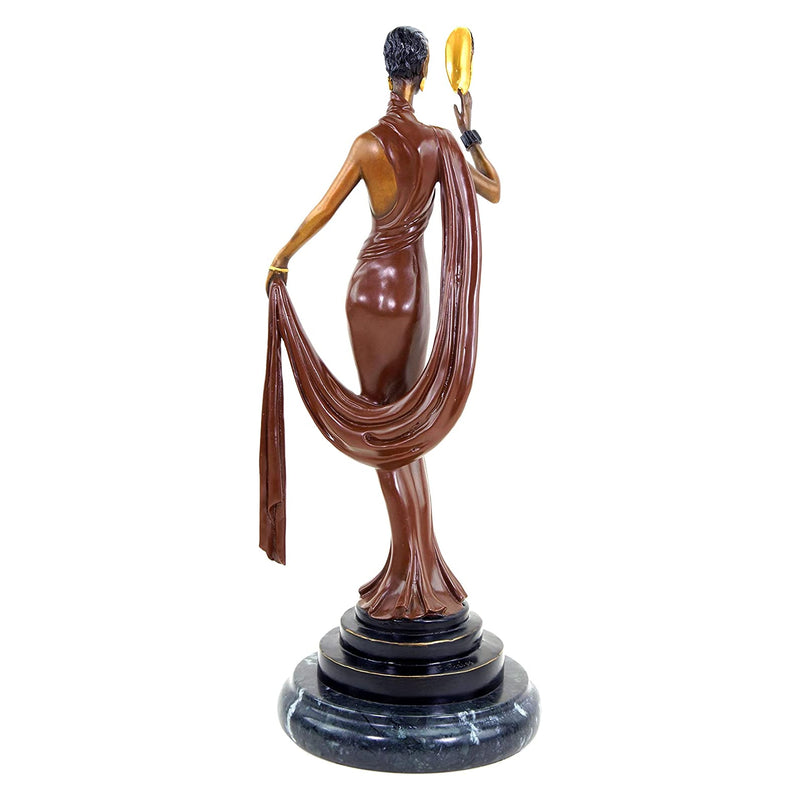 Masquerade- Art Deco Bronze Sculpture