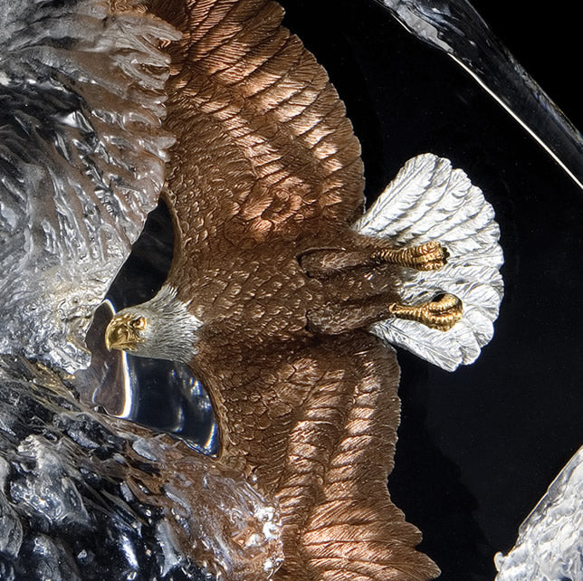Journey Eagle Sculpture by Kitty Cantrell