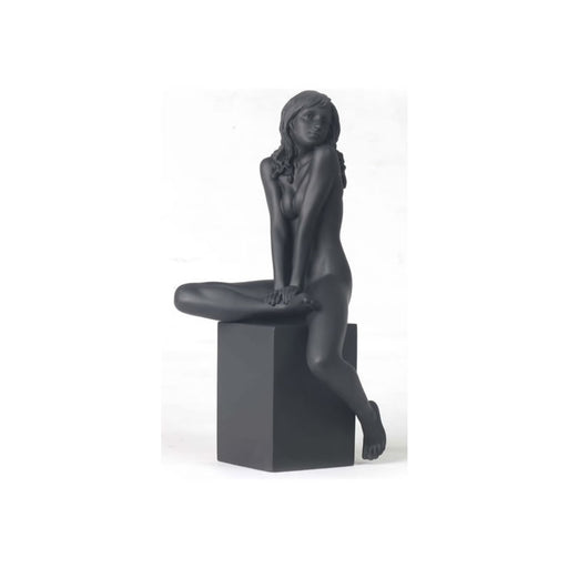 Julia- Nude Female Statue, Black