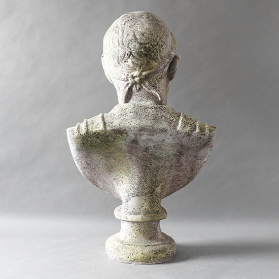 Julius Caesar Bust- Back View