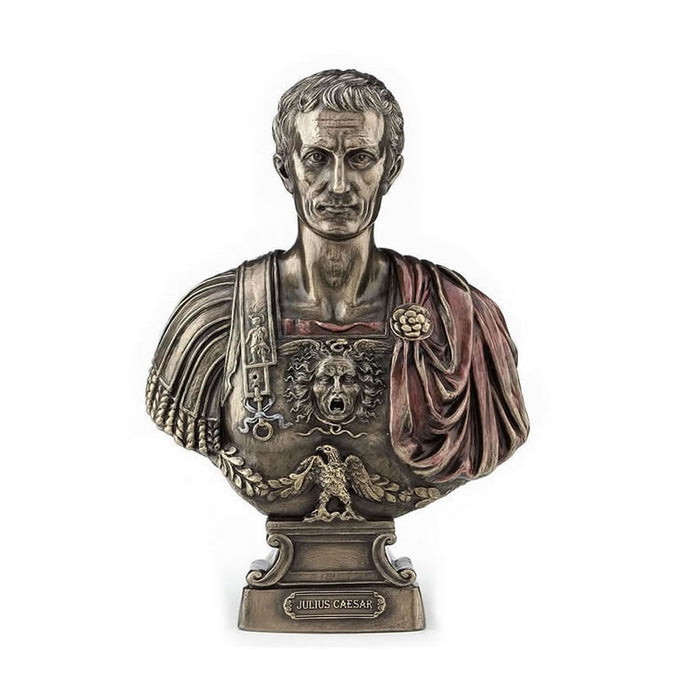 Westair Julius Caesar Bronskleurige Kleine Buste Westair Julius Caesar Bronskleurige Kleine Buste