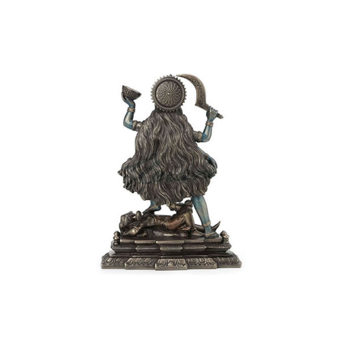 Kali Stepping On Shiva's Chest Statue by Veronese Design