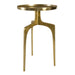 Kenna Modern Gold Accent Table