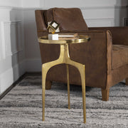 Kenna Modern Golden Accent Table