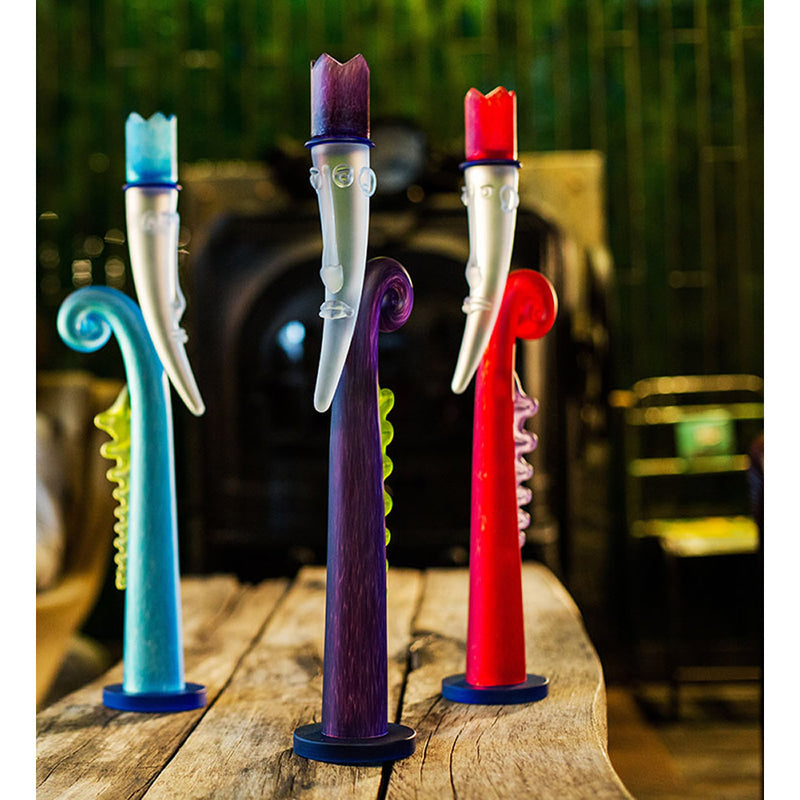 King Court Jester Art Candlesticks