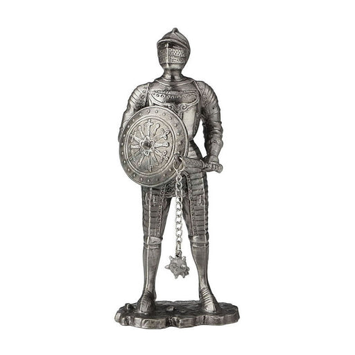 Knight With Spiked Flail Statue