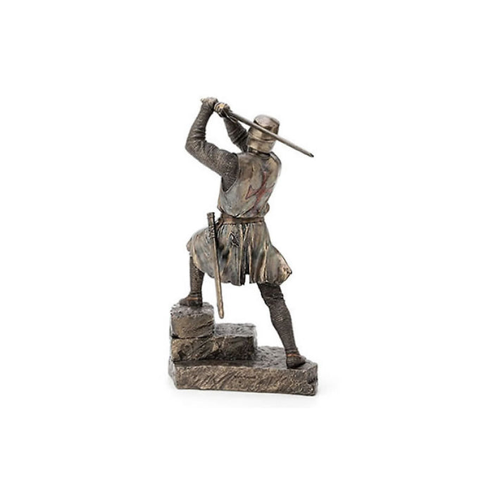 Knights Templar On Stairs Statue by Veronese Design