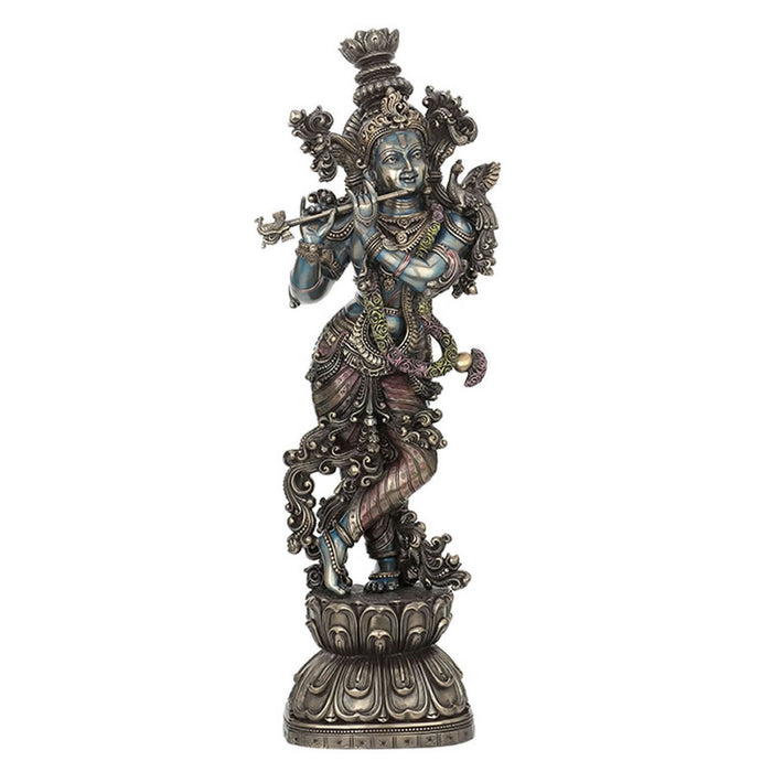 Grande statue en laiton de Hanuman d'Ebros Gift
