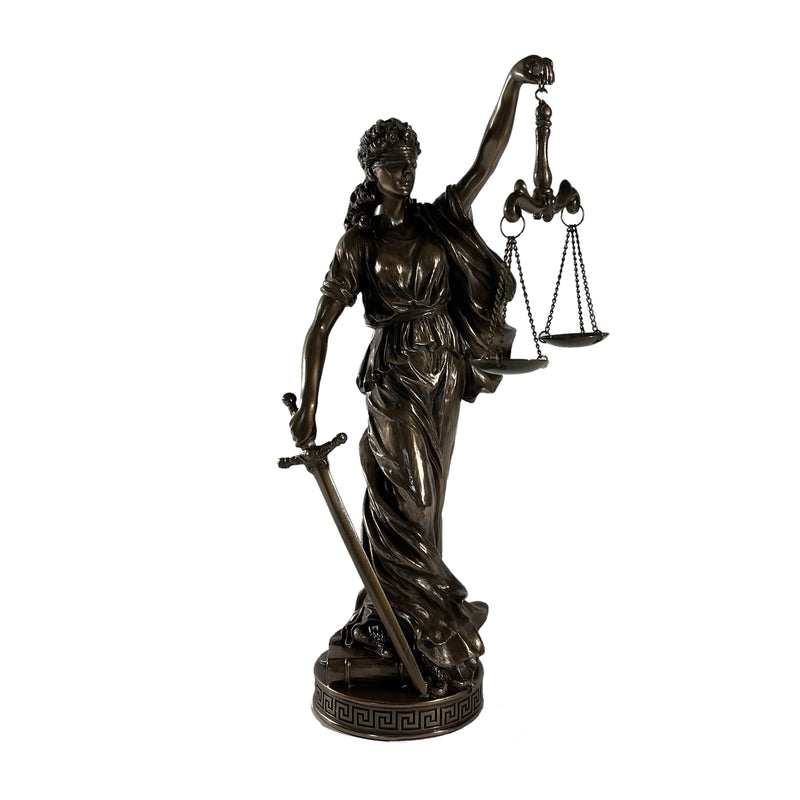 La Justicia Statue - Scale In Left Hand