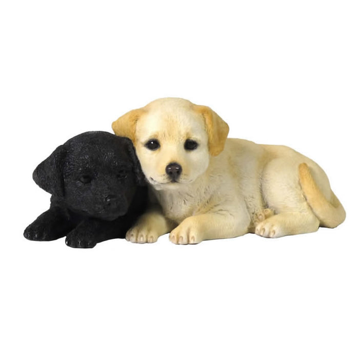 Labrador Puppies Figurine