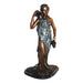 Lady Carrying Jars Bronze Sculpture