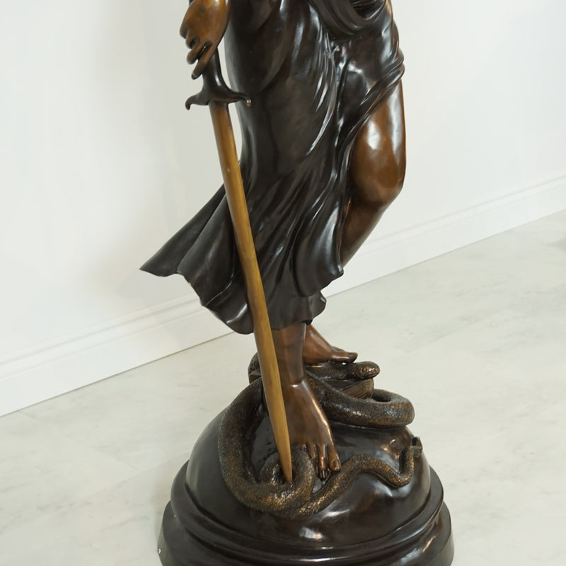 Lady Justice Floor Sculpture-Bronze