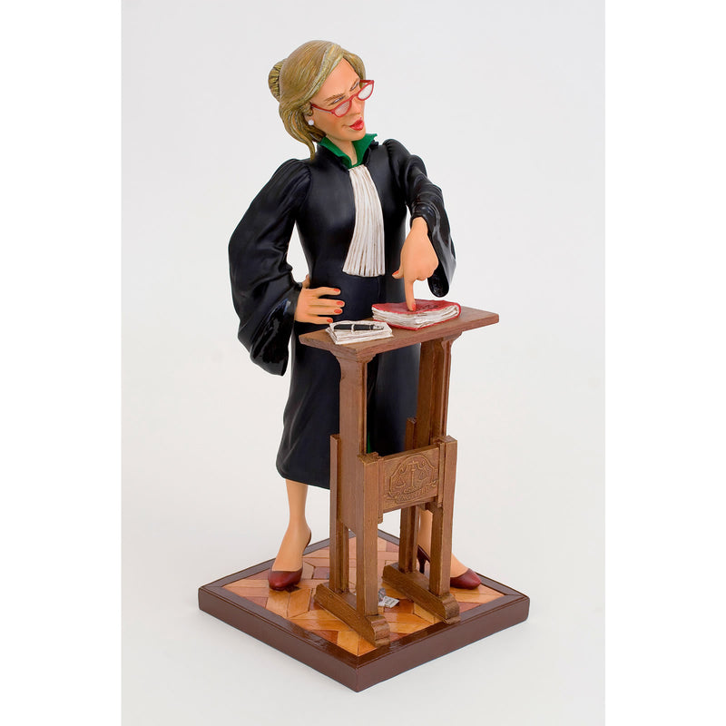 Lady Lawyer Sculpture