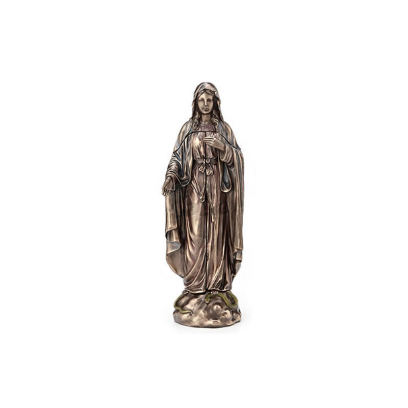 Lady Of Grace Polyptych Sculpture Of Annunciation by Veronese Design