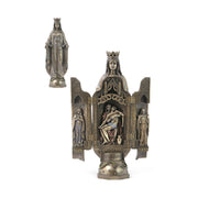Lady Of Grace With Polyptych Sculpture Of Pieta