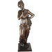 Lady with Wreath Bronze Sculpture