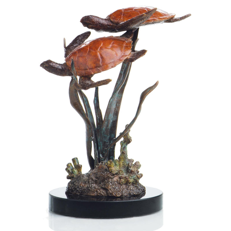 Lagoon Encounter Sea Turtle Statue by San Pacific International/SPI Home