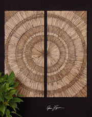 Lanciano Wood Wall Art Styled