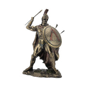 Leonidas With Spear And Shield Sculpture