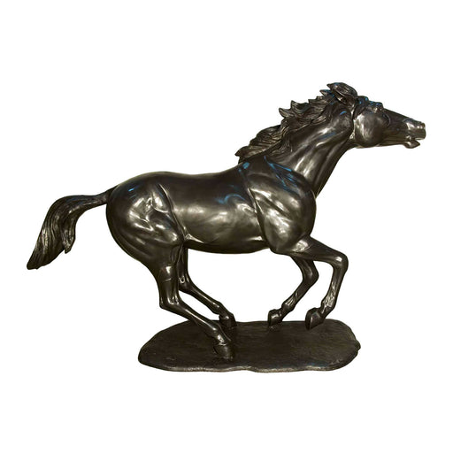 Bronze Running Horse Sculpture