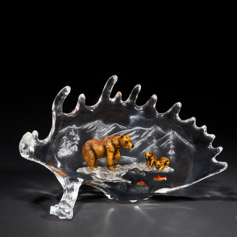 Life Lessons Bear Sculpture by Kitty Cantrell