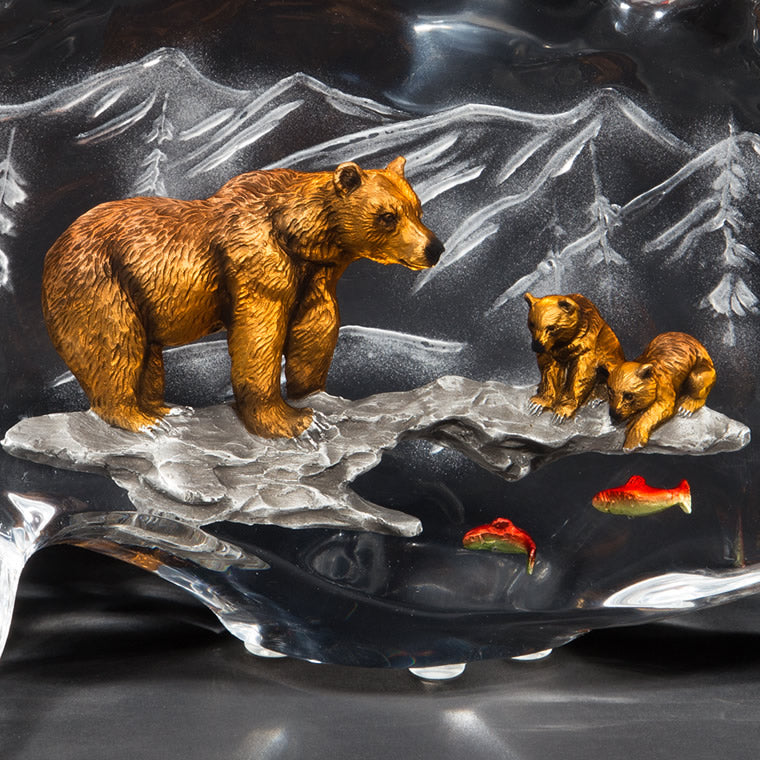 Life Lessons Bear Sculpture by Kitty Cantrell